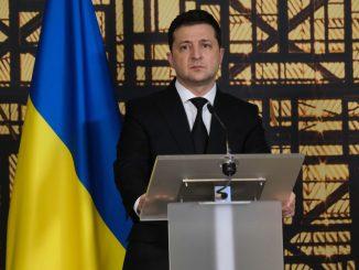 Ukrainian President Volodymyr Zelenskyy Urges the U.S. Should Do More To Cut off Russia From International Trade