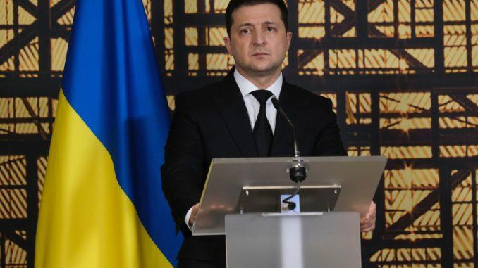 Ukrainian President Volodymyr Zelenskyy Urges the U.S. Should Do More To Cut off Russia From International Trade